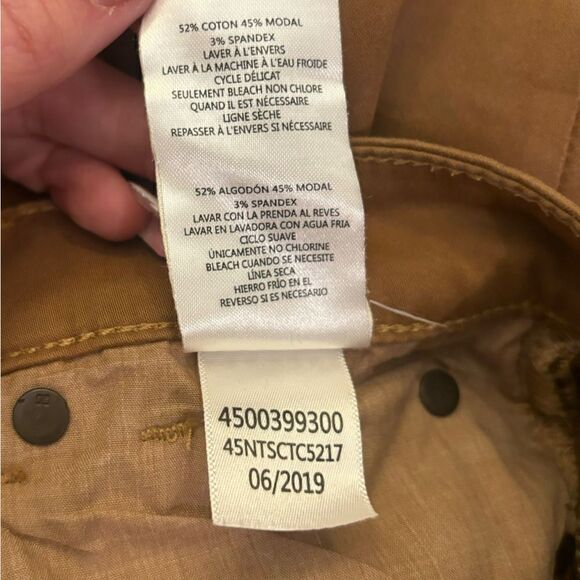 Joe’s Women’s Callie High Rise Cropped Bootcut Brown Button Fly Stretch Jeans 27 - Picture 5 of 8